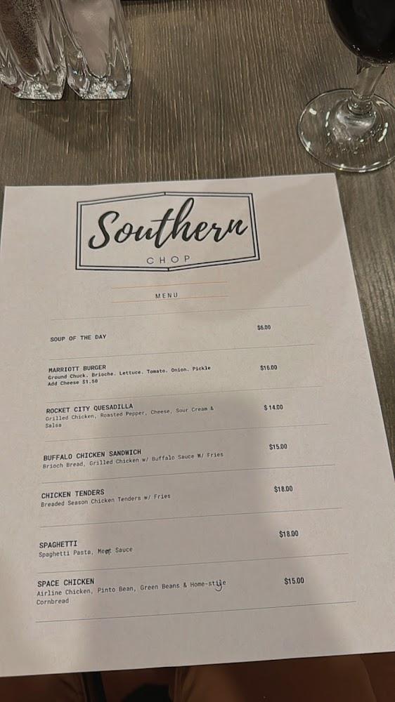 The Southern Chop Menu image 2